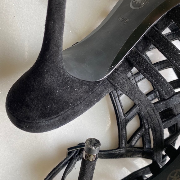 Michael Kors trinity sandal black suede - Picture 6 of 8